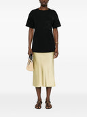 Ermanno Firenze Embroidered Cotton T Shirt