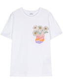 Paul Smith Daisy Print Cotton T Shirt