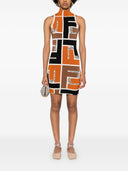 Fendi Printed Short Dress
