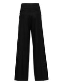 Alysi Linen And Cotton Trousers
