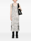 Majestic Tie Dye Print Organic Cotton Long Dress