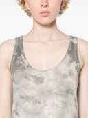 Majestic Tie Dye Print Organic Cotton Long Dress