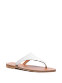 K Jacques St Tropez Pegase Leather Flat Mules