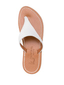 K Jacques St Tropez Pegase Leather Flat Mules