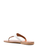 K Jacques St Tropez Pegase Leather Flat Mules