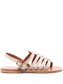 K Jacques St Tropez Homere Leather Flat Sandals