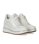Michael Kors Emmy Wedge Weißer Sneaker