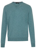 Gran Sasso Aquamarine Cashmere Pullover