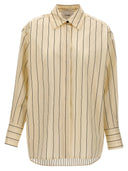 Nude Striped Shirt