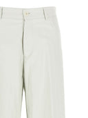 Nude Leather Effect Pants