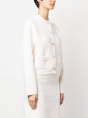 Lanvin rd nk ls ricamato cardi
