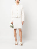 Lanvin rd nk ls ricamato cardi