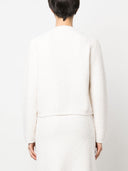 Lanvin rd nk ls ricamato cardi