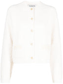 Lanvin rd nk ls ricamato cardi