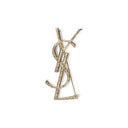 Saint Laurent Monogramme Brooch
