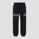 Off White Bookish Scarf Cuffed Sweatpants