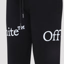 Off White Bookish Scarf Cuffed Sweatpants
