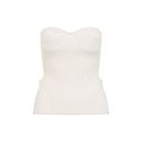 Jean Paul Gaultier Merino Wool Ribbed Stretch Corset