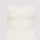 Jean Paul Gaultier Merino Wool Ribbed Stretch Corset