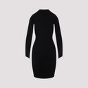 Courreges Circle Rib Mini Dress