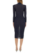 Self Portrait Lurex Knit Maxi Dress