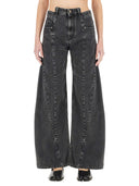 Maison Margiela "Dècortiqué" Palazzo Jeans