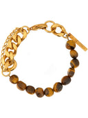 Pulsera de cadena con piedras de Dries Van Noten
