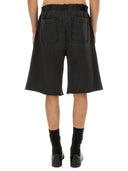 Pantalones cortos de "prenda teñida" de Helmut Lang