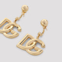 Dolce & Gabbana Golden Tone Dg Earrings