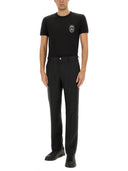 Dolce & Gabbana Stretch Linen Tailored Pants