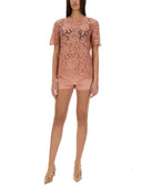 Dolce & Gabbana Cordonetto Lace T -Shirt