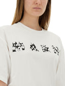 Camiseta de algodón marni con logotipo