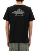 La camiseta gráfica al aire libre de la cara norte