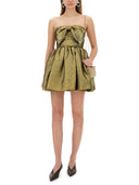 Self Portrait Metallic Jacquard Mini Dress