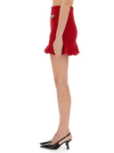 Self Portrait Textured Knit Skirt