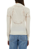 Dolce & Gabbana Cashmere und Seiden -Strickjacke