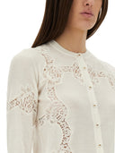 Dolce & Gabbana Cashmere und Seiden -Strickjacke