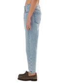 Brunello Cucinelli "Baggy Tapered" Denim Pants