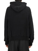 Sweat-shirt blanc avec logo