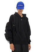 Sweat-shirt blanc avec logo