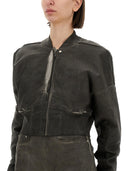 Rick Owens Drkshdw Chaqueta de bombardero recortada "Flight Jkt"