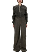 Rick Owens Drkshdw Chaqueta de bombardero recortada "Flight Jkt"