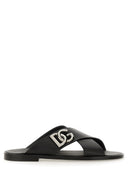 Dolce & Gabbana læder sandal