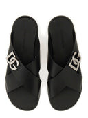 Dolce & Gabbana læder sandal