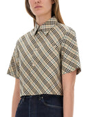 Burberry beskåret skjorte