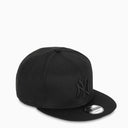 New Era Cap Black Ny Five Panel Cap