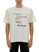 Alexander Mc Queen T -shirt med tryk