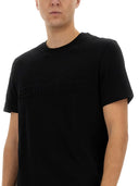 Helmut Lang Logotipo en relieve Camiseta
