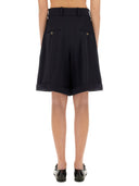 Pantalones cortos de bermudas de lana de patou