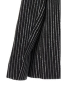 Rotate Birger Christensen Sequin Pinstripe Blazer